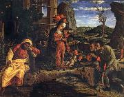 Adoration of the Shepherds, Andrea Mantegna